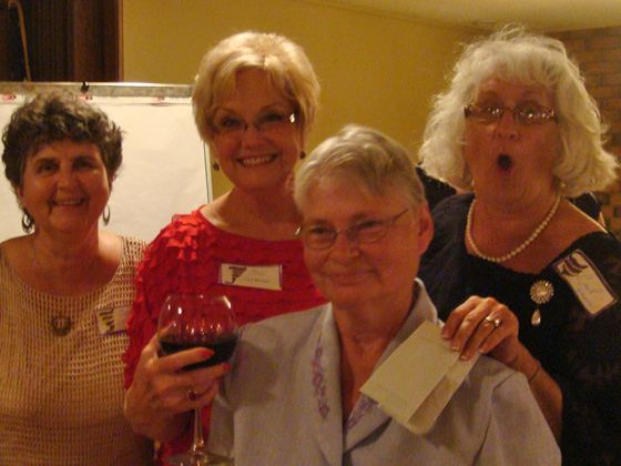 Janice (Hasbrouck) Layton, Jill (Swanson) Osborn, Pearl (Aman) McConnell, & Carol (Jarvis) Covert