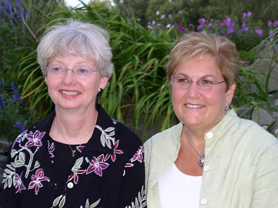 Bev Gustafson Paterson & Joanne Waller Hardeman
