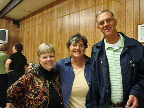 Marlene Pearson, Carol Ingram O'Connell & Larry Pearson