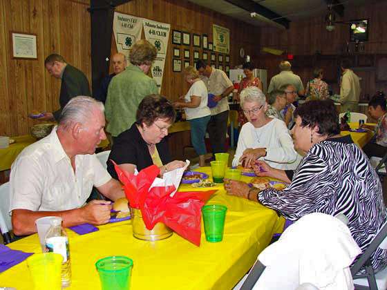 Bill Walker, Marvel Johnson Nelson, Bev Gustafson Paterson & Judy Marriner Plock