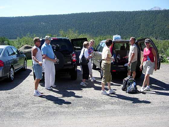 Kim Johnson, Ed Nelson, Teresa Luther, Pat Johnson, Brenda Nicholson, Bob Johnston, and Joyce Bryan