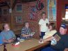 Ike and Elaine Redfern visit with Wayne Rose and wife, and Pat is drinking again.