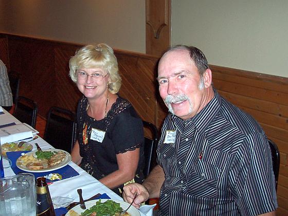 Bev Johnson Lashley and husband.