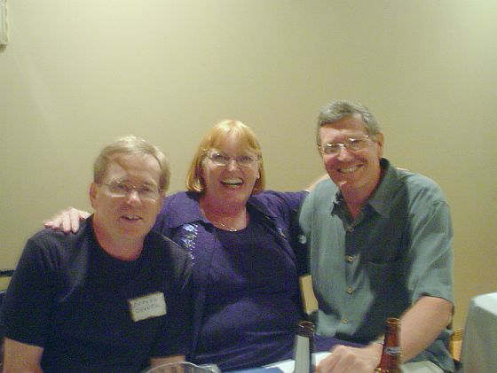 Dennis Dannehl, Sue Hasselquist, and Tom Hilsabeck Great Friends.