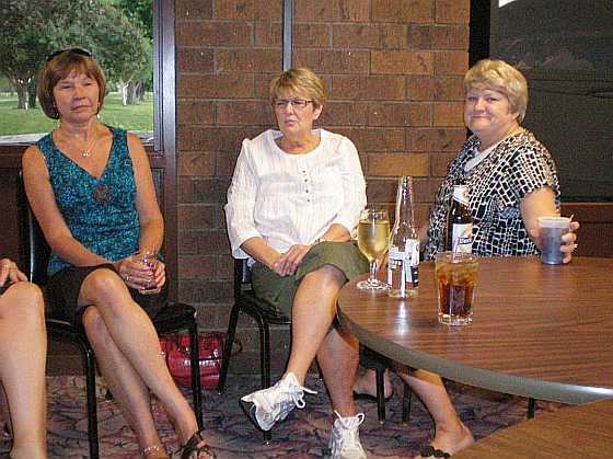 Becky Leff, Betsy McClymont, Linda Richardson