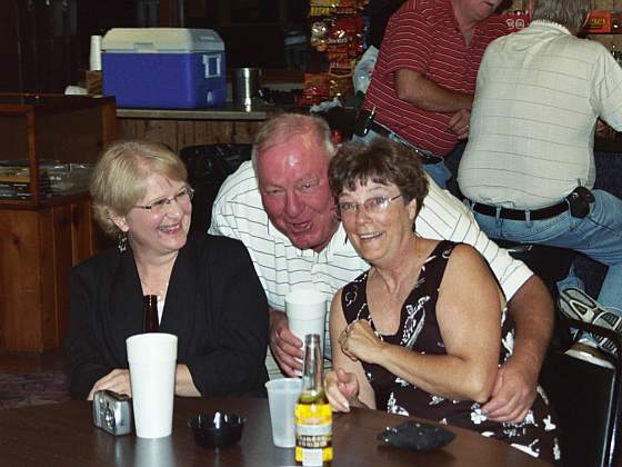 Big Ed visiting with Jeanne & Nona