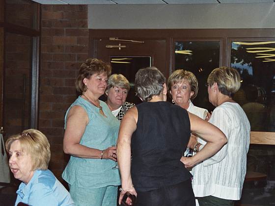 Peggy, Linda, Betsy, Bev, and Margy