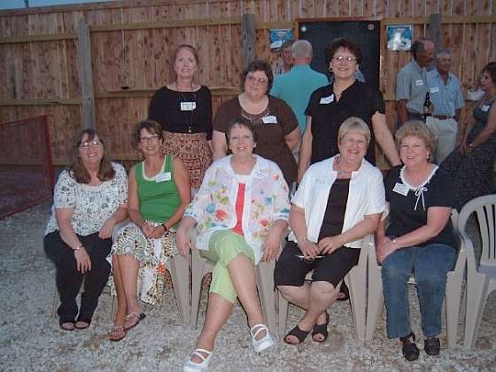 Jane Hasselquist, Willa Greathouse, Barbara Manire, Jacque Murrish, Marlene Musil, Regi Gleason, Karen Johnson, and Kathy Judge