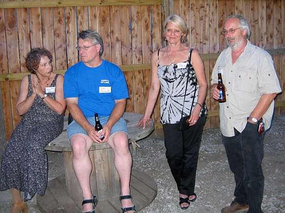 Kay Hoxmeier-Kassube, Brian Osborn, Margie Meier and Dennis Graning