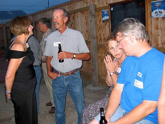 Diane Decker, Cliff Dannull, Pat Sughroue, Kay Hoxmeier and Brian Osborn