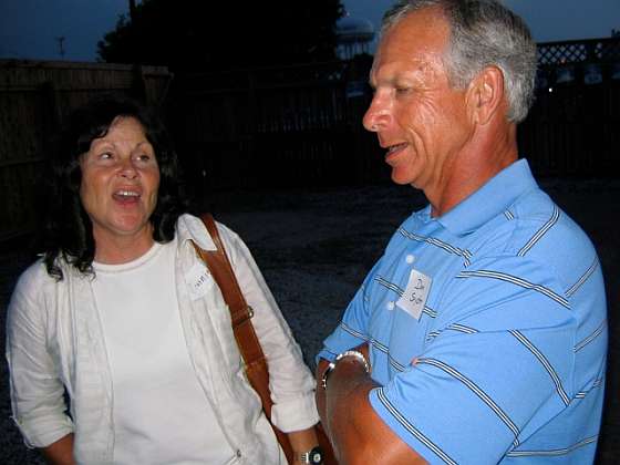 Connie Streff and Dan Snyder