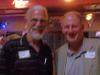 A shaky photo of Stuart Swanson & Del Gustafson