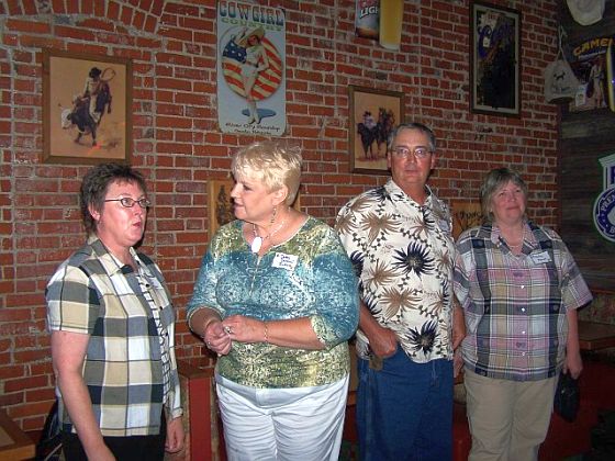 Linda Weber Mattson, Deb Dannull Sickels, Bill & Kelley Hanson