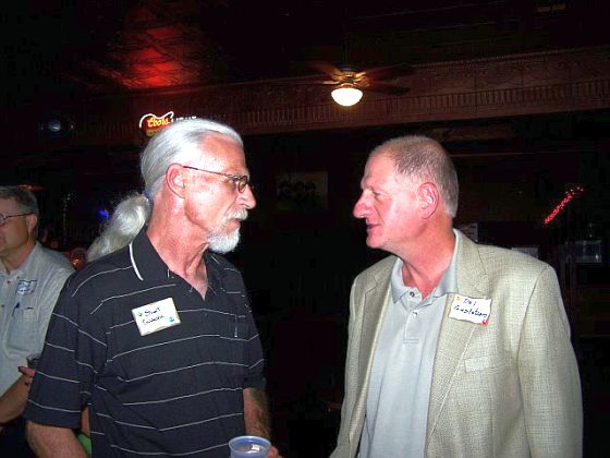 Stuart & Del wondering who has stayed the coolest since graduation