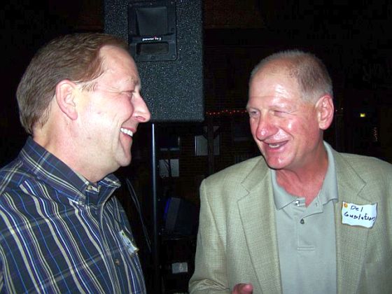 Randy & Del sharing a chuckle