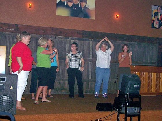 After several standing ovations, we're getting pooped!