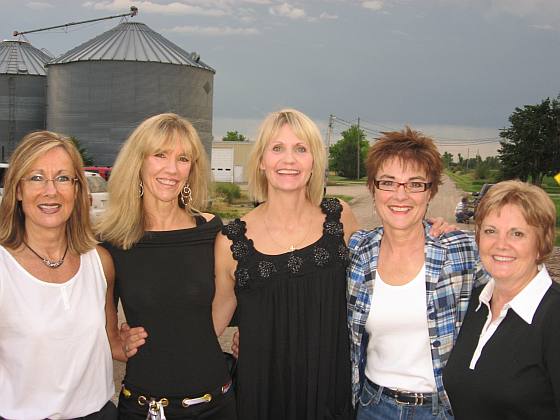 Mary Lou, Brenda, Carol, Kay and Judy