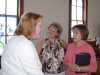 Julie (Hendrickson) Ford, Lori (Mattson) Means and Ann (Silverberg) Larson