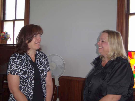 Deb (Davison) Tallman and Jo (Johnson) Perkins