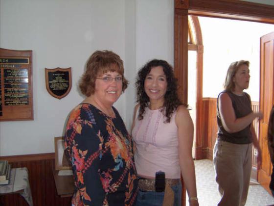 Teresa (Vandell) Hohensee, Andrea (Rodriguez) Lavin and Carol (Hanson) Sandin
