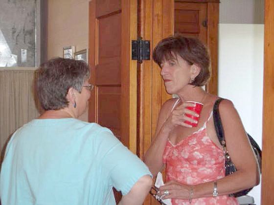 Linda (Carlson) Jensen and Susan (Dier) Graf