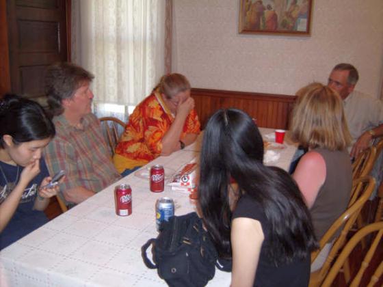 Carol (Hanson) Sandin Family, Nancy Carlson and Mike Horn